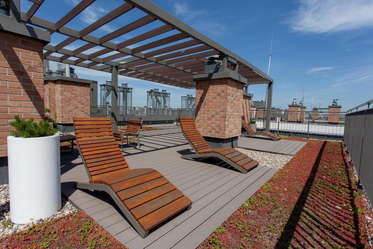 Gdansk, Dlugie Ogrody 18 - Rooftop Terrace, Parking 外观 照片